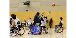 【中止】車いすバスケで日本を元気に～スポーツは無限、スポーツの力で乗り越えよう！～特別強化試合の告知用写真