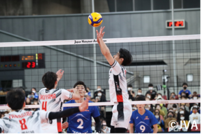 令和5年度天皇杯・皇后杯 全日本バレーボール選手権大会 ファイナルラウンドの告知用写真